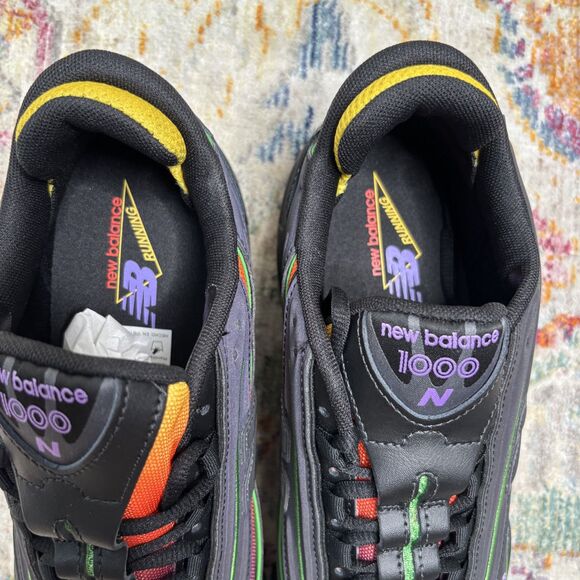 New Balance 1000 Reflective Black Sneakers - Picture 10 of 10